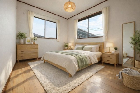 ���̑����� 2�ʍ̌��̂������Ȃ̂ŁA�z�̌������������荞�߂Ė��邢�����ł���J�����������ĕ��ʂ����ǍD�ł���|�J�|�J�̂����l�̌�����������C�����̗ǂ���Ԃł��B���Ƌ��CG�ł��i�B�e���F2026.2.5�j